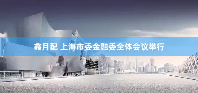鑫月配 上海市委金融委全体会议举行